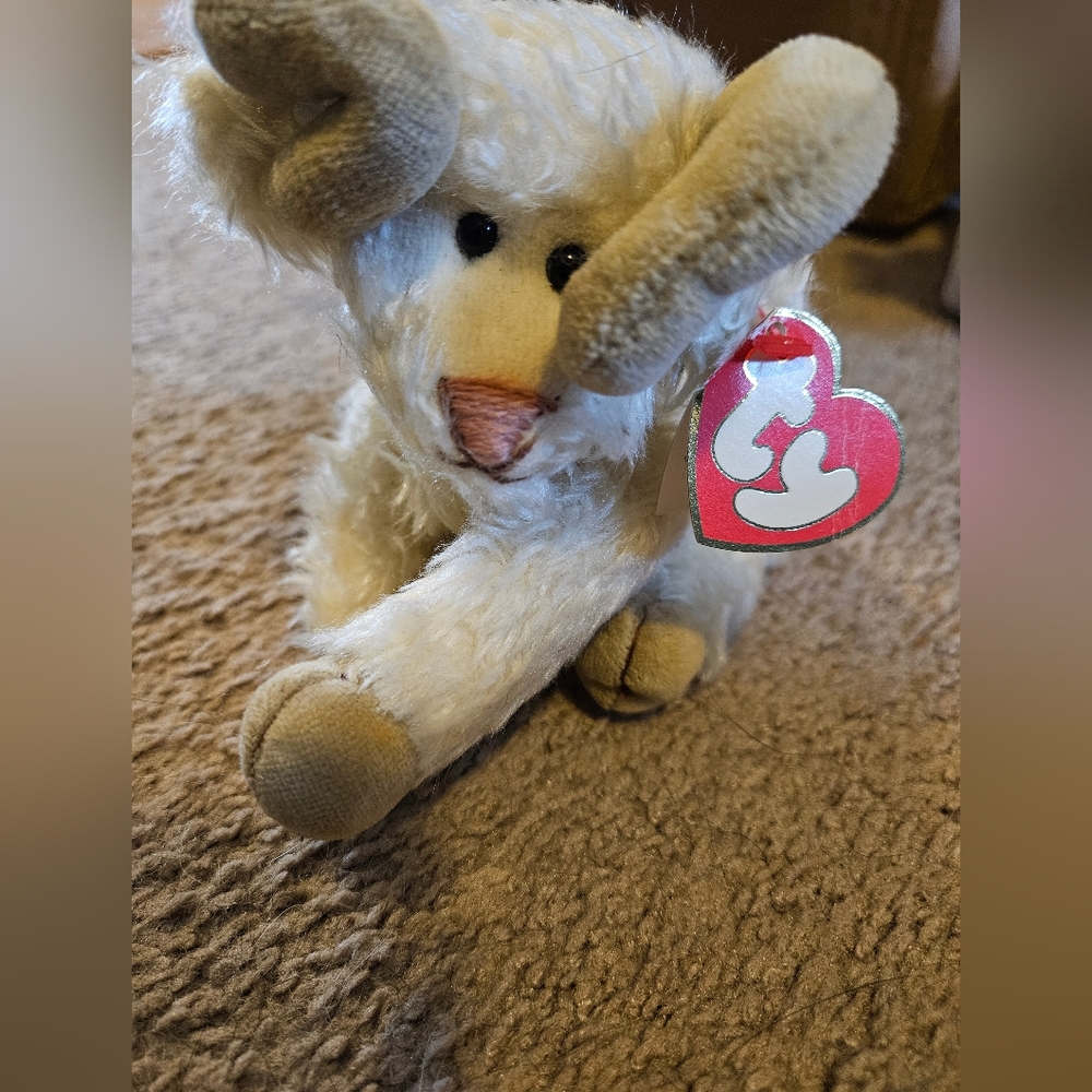 Ty Attic Treasures Ramsey Plush Ram Stuffed Animal